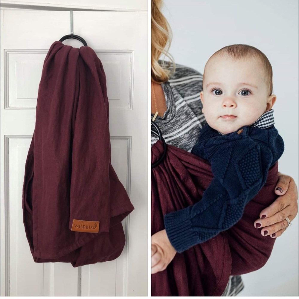 EEUC Wildbird double linen ring sling